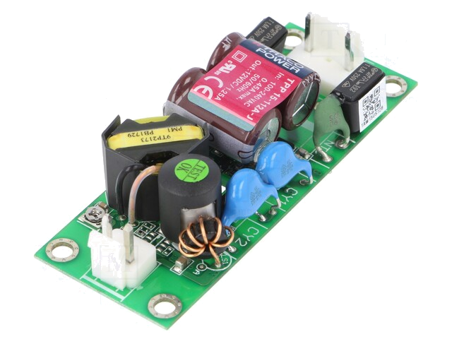 Voedingseenheid: schakelende; open; 15W; 120÷370VDC; 85÷264VAC Voedingseenheid: schakelende; open; 15W; 120÷370VDC; 85÷264VAC